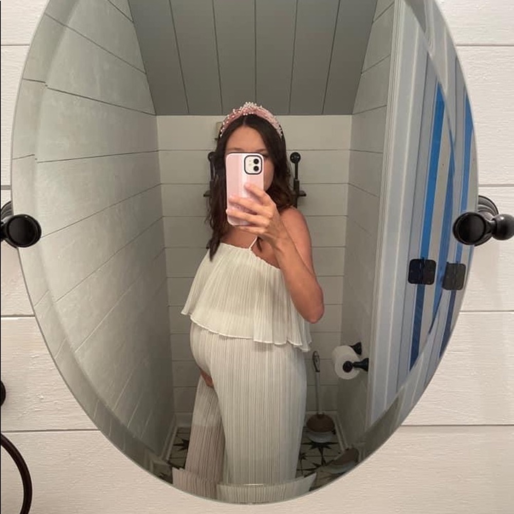 White jumpsuit